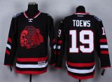 Chicago Blackhawks Jonathan Toews 19# black Ice Hockey jerseys