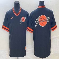 San Francisco Giants blank blue majestic baseball jerseys big logo-BD