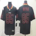 Nike 49ers George Kittle #85 Lights Out Black Color Rush Limited Jerseys