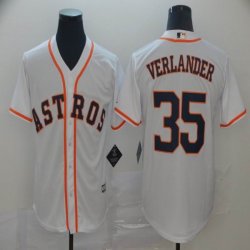 Houston Astros #35 Justin Verlande white MLB baseball Jerseys