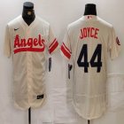 Nike Los Angeles Angels #44 Ben Joyce beige Flexbase Authentic Collection Jersey 01