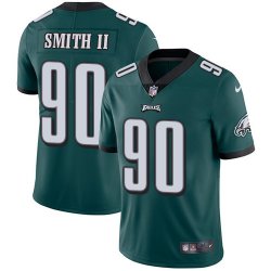 Nike Philadelphia Eagles #90 Marcus Smith II green Color Rush Limited Jersey