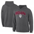 Fanatics Branded Indiana Hoosiers Charcoal Campus Pullover Hoodie