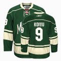 Minnesota Wild 9# KOIVU green NHL jerseys