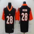 Nike Cincinnati Bengals #28 Joe Mixon black Color Rush Limited Jersey