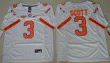 2016 Clemson Tigers Artavis Scott 3 College Football Limited Jersey - White