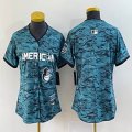 Women American League Baltimore Orioles Nike Teal 2023 MLB All-Star Game Jersey