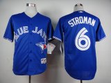 Toronto Blue Jays Authentic 6# Marcus Stroman Blue mlb Jerseys