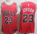 Youth Nike Chicago Bulls 23# jordan red basketball jersey-S8