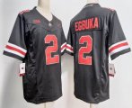 Ohio State Buckeyes #2 Emeka Egbuka black NCAA 2023 Stitched College Football Jersey