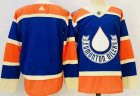 Adidas Edmonton Oilers blank blue orange Ice Hockey-PD