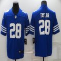 New York Giants #28 Taylor Blue nike Color Rush Limited Jersey-BD