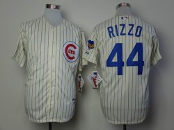 Chicago Cubs Anthony Rizzo 44# beige mlb jerseys