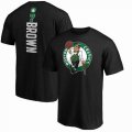 Boston Celtics #7 BROWN black NBA T-Shirts