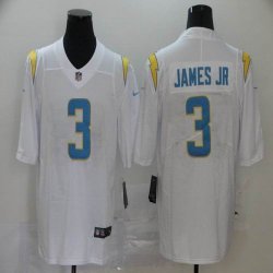 Los Angeles Chargers #3 Derwin James Jr. white Color Rush Limited Jersey