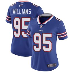 Women Nike Buffalo Bills #95 Kyle Williams blue Color Rush Limited Jersey