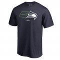 Men's Seattle Seahawks NFL Pro Line by Fanatics Branded Navy X-Ray T-Shirt