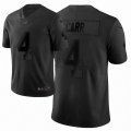 Oakland Raiders #4 Derek Carr black Nike Color Rush Limited Jersey-city viersion