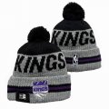 2024 Sacramento kings gray black NBA Sports Cuffed Knit Hats