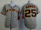 San Francisco Giants Barry Bonds 25# gray baseball jersey