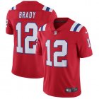 New England Patriots #12 Tom Brady Nike red Color Rush Limited Jersey