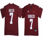 Oklahoma Sooners #7 Spencer Rattler red College Football Jersey