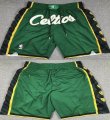 Boston Celtics green nba shorts city version-XD