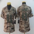 Women New Orleans Saints #41 Alvin Kamara Nike Camo Color Rush Limited Jersey-BD