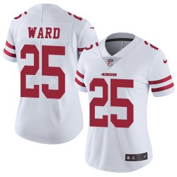 Women 49ers #25 Jimmie Ward nike white Color Rush Limited Jersey