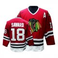 Denis Savard Jersey 18 Red Throwback Chicago Blackhawks Jerseys