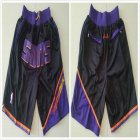 Phoenlx Suns black nba shorts with Pocket-TY