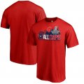 Washington Capitals Fanatics Branded 2018 Stanley Cup Champions Change on the Fly Celebration T-Shirt â€“ Red