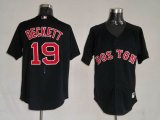 Boston Red Sox Beckett 19 Black mlb jersey