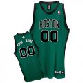 Boston Celtics Custom green black number Alternate Jersey for sale