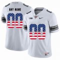 Custom Ohio State white College Football Limited Jersey