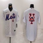 Nike New York Mets blank white majestic mlb jerseys-BD 05