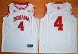 Indiana Hoosiers Victor Oladipo 4 NCAA Basketball Authentic Jerseys - White