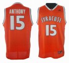 NCAA Syracuse 15 Carmelo Anthony Orange Jersey