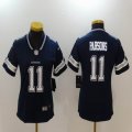 Women Nike Dallas Cowboys #11 Micah Parsons blue Color Rush Limited Jersey