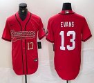 Nike Buccaneers #13 Mike Evans red baseball Joint name -BD 01