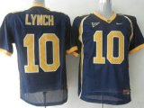 NCAA 10# LYNCH blue jersey