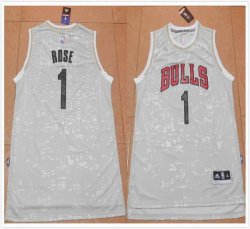 Chicago Bulls 1# Derrick Rose gray new basketball jersey