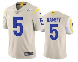 Nike Rams #5 Jalen Ramsey beige Color Rush Limited Jersey