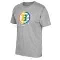 Men's Boston Bruins Reebok Gray Rainbow Pride T-Shirt