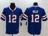 Nike Buffalo Bills #12 Jim Kelly Blue Color Rush Limited Jersey