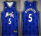 Nike Orlando Magic #5 Paolo Banchero blue NBA Jerseys -XD