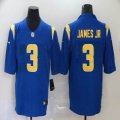 Los Angeles Chargers #3 Derwin James Jr. blue Color Rush Limited Jersey