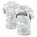 Tennessee Titans Nike Arctic Camo 2024 Salute To Service Performance T-Shirt