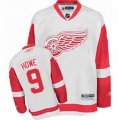 Detroit Red Wings #9 Gordie HOWE white Jerseys