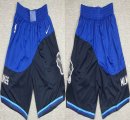 Nike Milwaukee Bucks blue nba shorts-XD